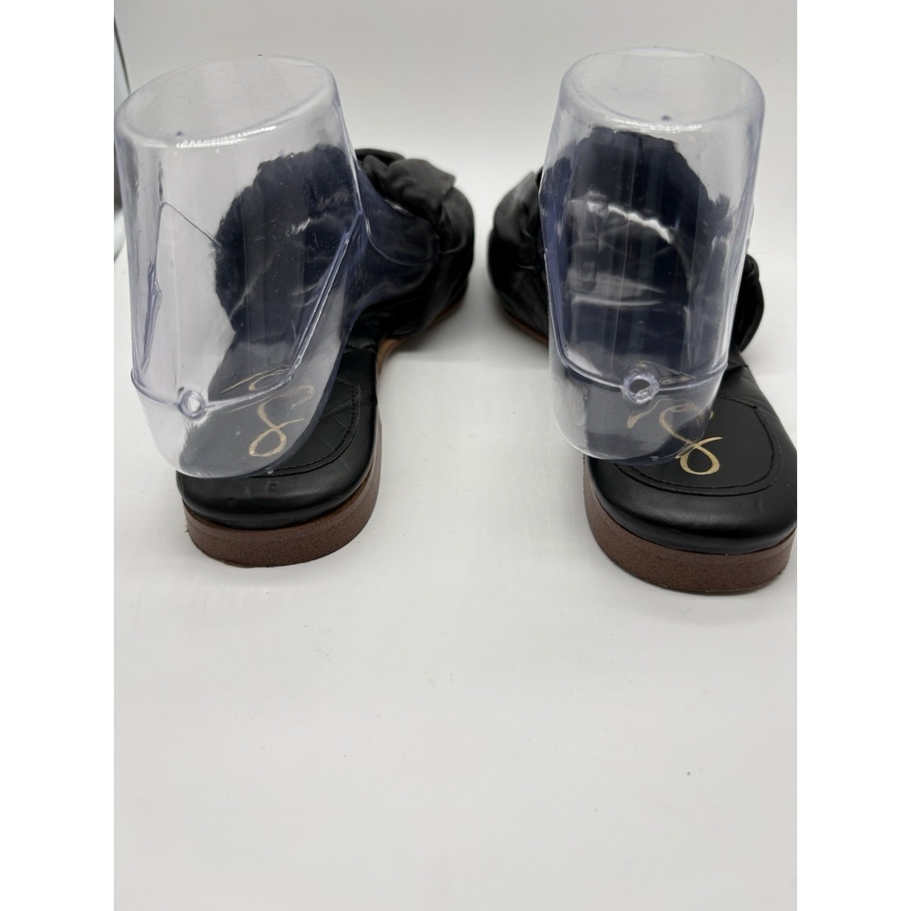 Sam Edelman Women's Black Leather Briar Slide Sandals, Size 8 - Picture 4 of 8